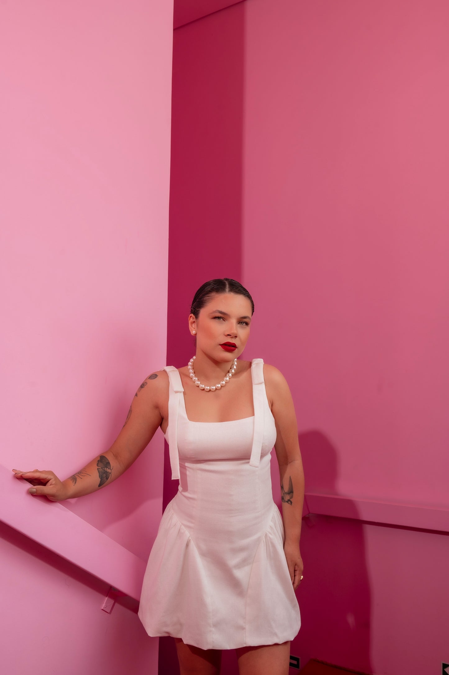 Mini Vestido Balonê