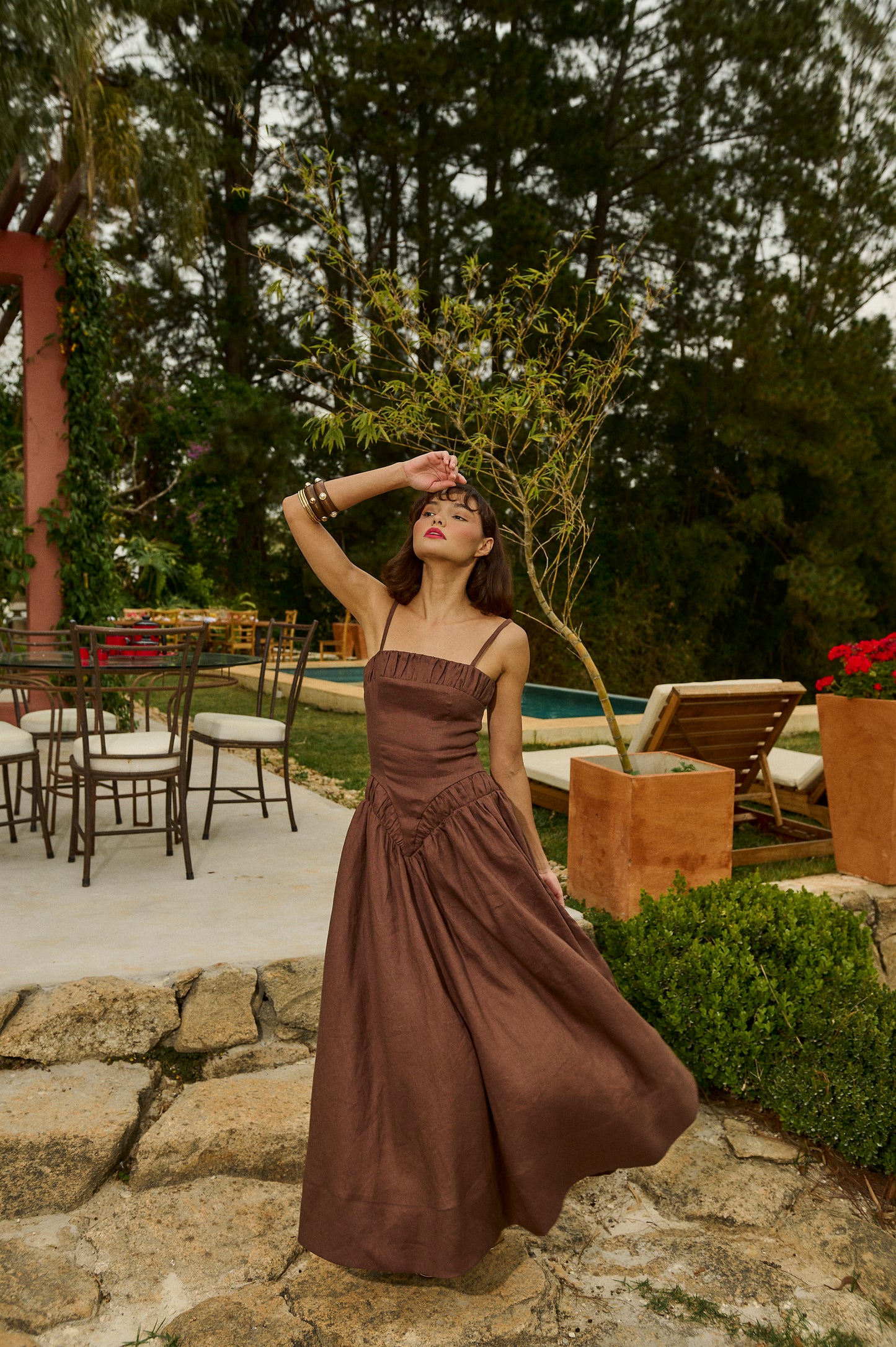 Vestido Veraneio Linho