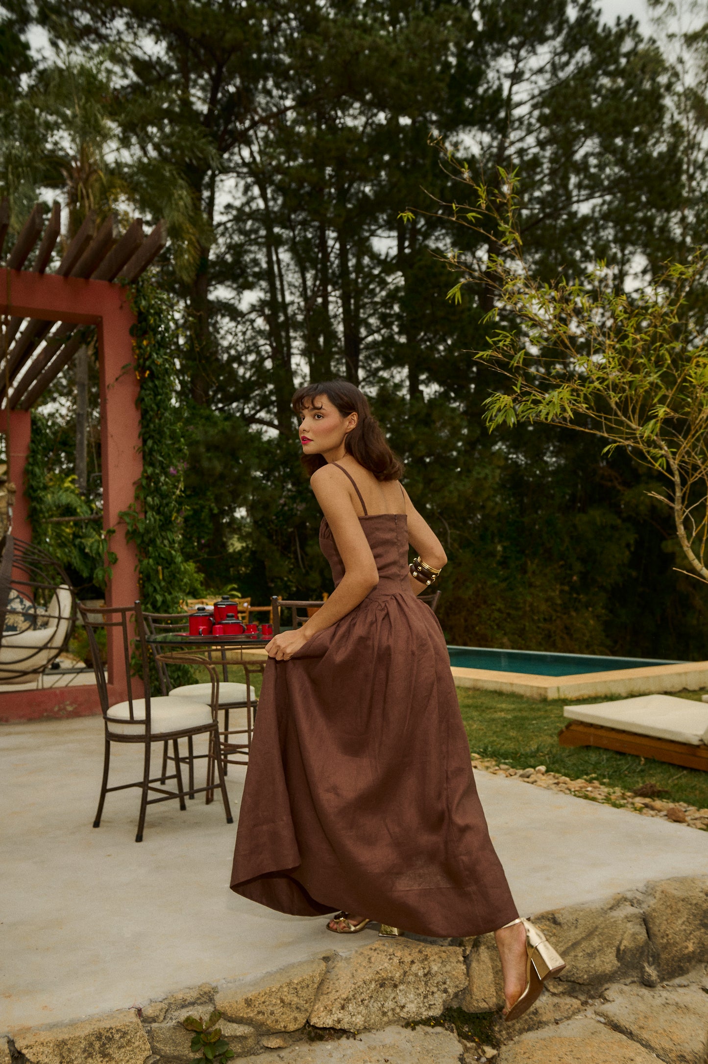 Vestido Veraneio Linho