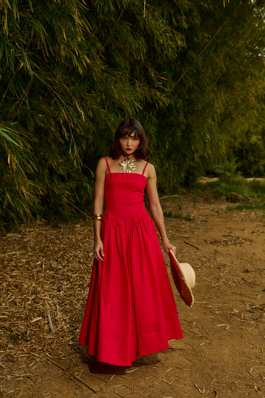 Vestido Veraneio Linho