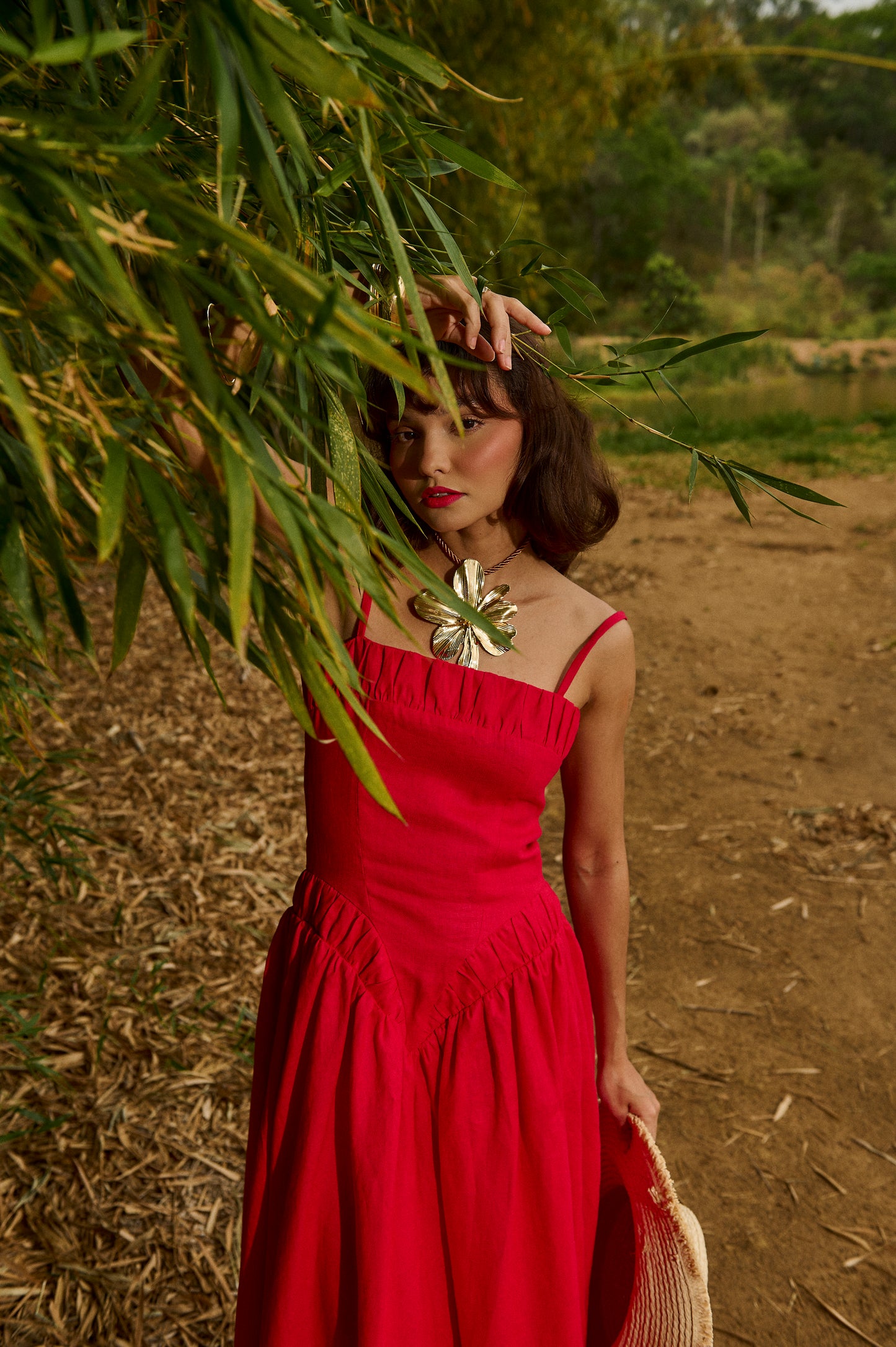 Vestido Veraneio Linho